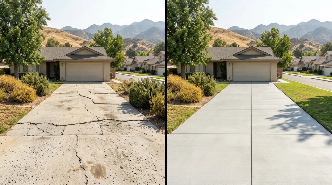 Best Time of Year to Pour Concrete in Santa Clarita, California