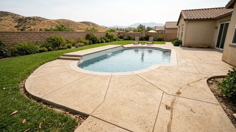Concrete Pool Decks Santa Clarita